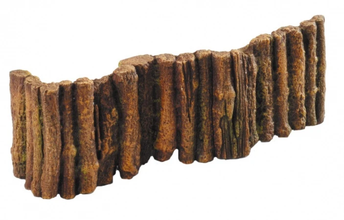 3-D Holz-Terrasse, Maße Ca. 24 X 5 X 9 Cm, Naturgetreue Barriere