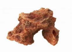 Maple Leaf Rock 3 - Künstliches Rotbraunes Versteinertes Laub - Ca. 22 X 16 X 15,5 Cm