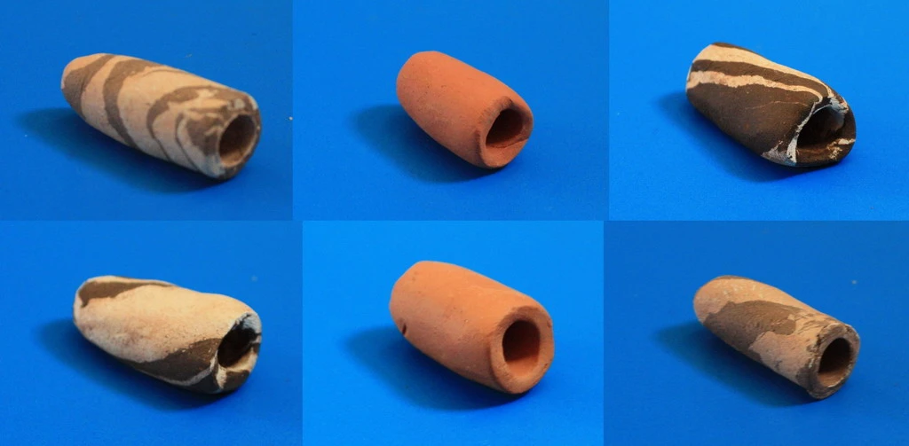 6 X Garnelenhöhlen Terrakotta/Regenbogen Aus Ton - Brut- Oder Versteckplätze – Bild 2