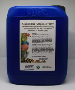 5 Liter Kanister Algenkiller / Algen-STOPP Für 50.000 Liter Aquarium-Wasser